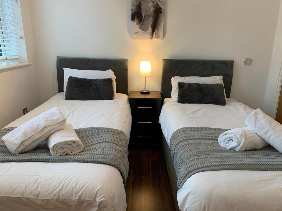 Zen Quality Beautiful 2 Bedroom Apartment With Free Parking And Wifi Close To Alexander Stadium Birmingham Luaran gambar